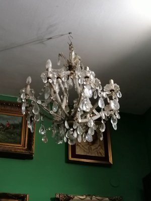 Antique Crystal Chandelier-OLY-788257