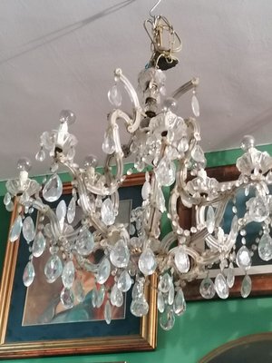 Antique Crystal Chandelier-OLY-788257