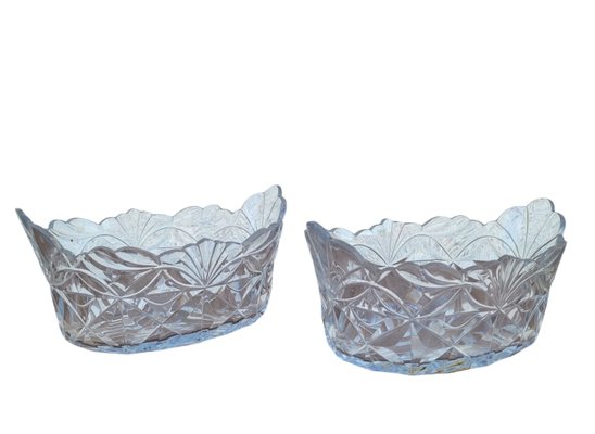 Antique Cut Crystal Cups, 1800s, Set of 2-SYQ-2034461