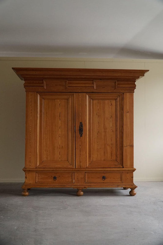 Antique Danish Cabinet in Pine, 1770s