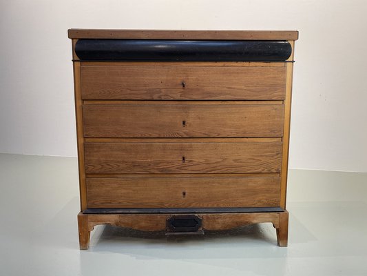 Antique Danish Oak Chest of Drawers, 1800-WIX-1770948