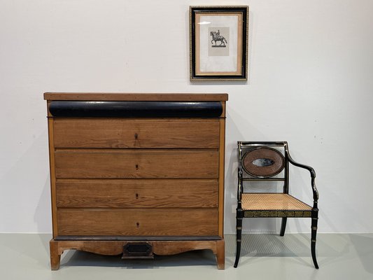 Antique Danish Oak Chest of Drawers, 1800-WIX-1770948