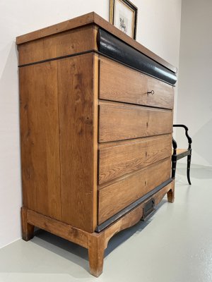 Antique Danish Oak Chest of Drawers, 1800-WIX-1770948