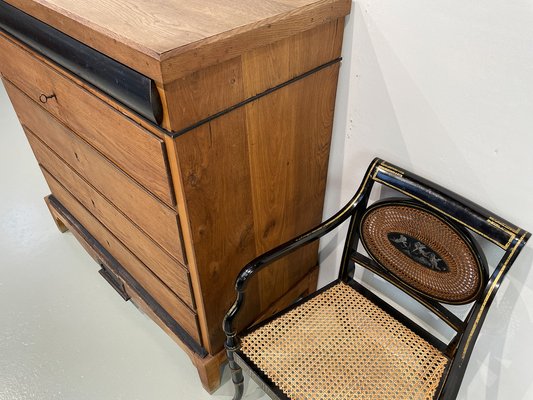 Antique Danish Oak Chest of Drawers, 1800-WIX-1770948