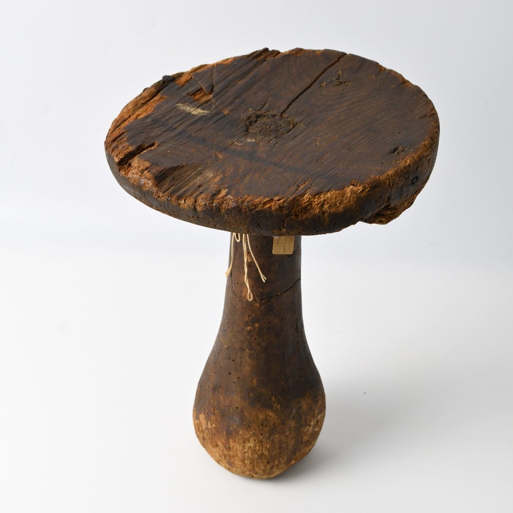 Antique Danish One Legged Milking Stool, 19th Century