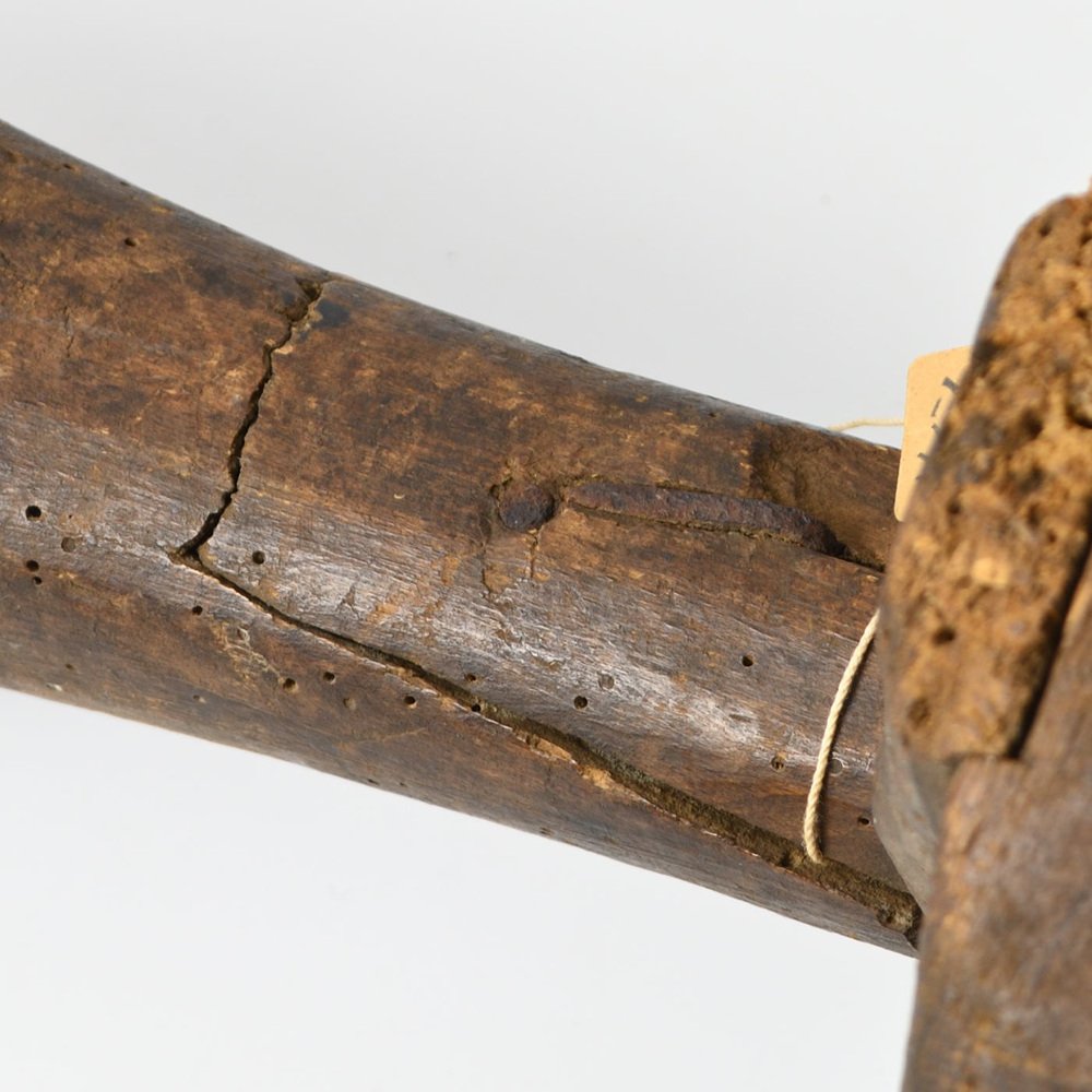 Antique Danish One Legged Milking Stool, 19th Century