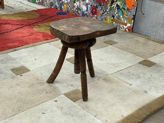 Antique Danish Stool, 1900s-MXB-1446359