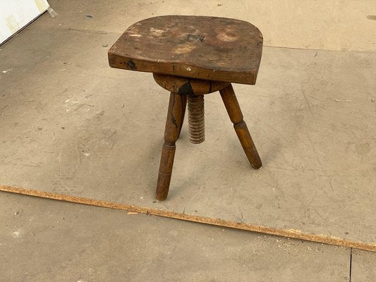 Antique Danish Stool, 1900s-MXB-1446359