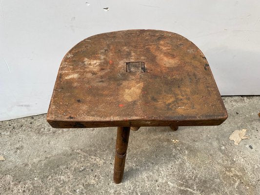 Antique Danish Stool, 1900s-MXB-1446359