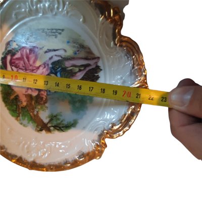 Antique Decorative Plate Boucher by Mulder & Son for Limoges, the Netherlands-TCS-1081942