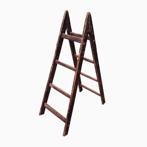 Antique Decorative Wooden Ladder, 1910s-WK-2024706