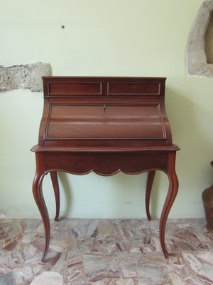 Antique Desk in Mahogany Veneer-CDG-1389669