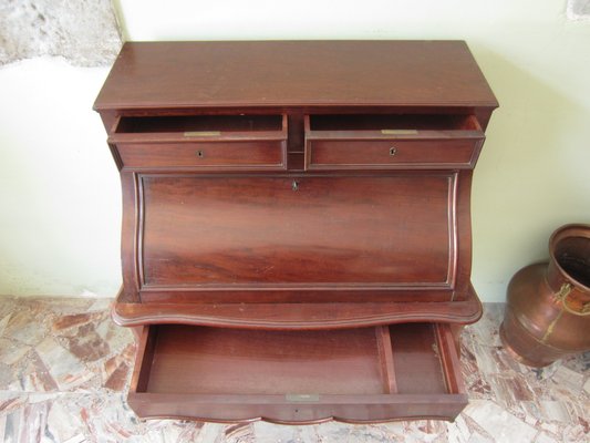 Antique Desk in Mahogany Veneer-CDG-1389669