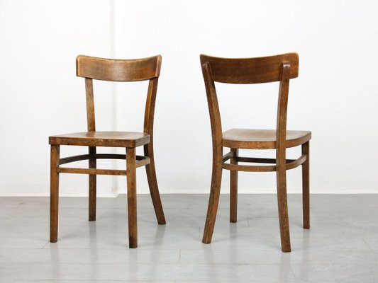 Antique Dining Chairs by Michael Thonet, Set of 2-HGJ-887674