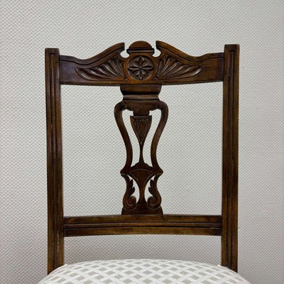 Antique Dining Chairs in Mahogany, England, 1850s, Set of 2-ALF-2033554