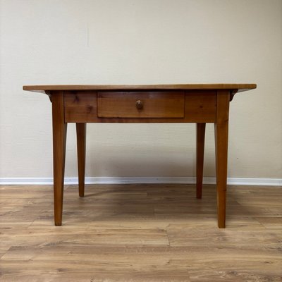 Antique Dining Table in Cherry, Germany, 1890s-ALF-2033509