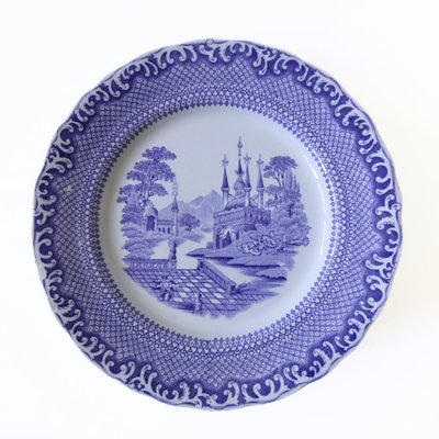 Antique Dinner Plates from Rörstrand, Set of 4-JKV-1787311