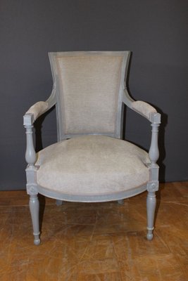 Antique Directoire Armchairs, Set of 2-BCR-853059