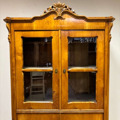 Antique Display Cabinet in Cherry, 1830s-ALF-2033485