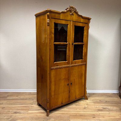 Antique Display Cabinet in Cherry, 1830s-ALF-2033485