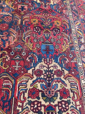 Antique Distressed Bakhtiar Rug, 1890s-YMM-1374638