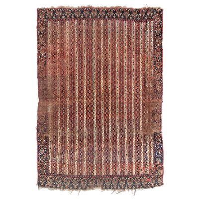 Antique Distressed Ghashghaei Rug-YMM-1061623