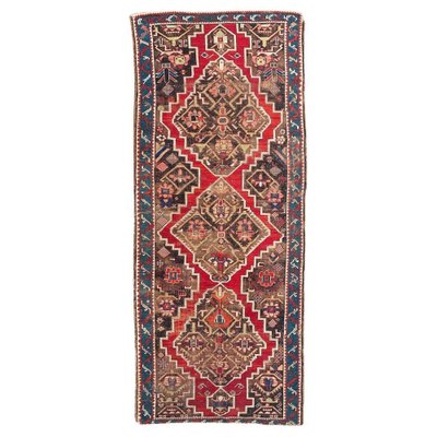 Antique Distressed Karabagh Rug-YMM-1068073