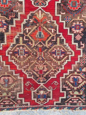 Antique Distressed Karabagh Rug-YMM-1068073