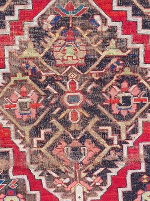 Antique Distressed Karabagh Rug-YMM-1068073