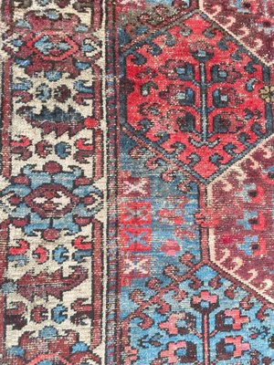 Antique Distressed Kurdish Rug-YMM-1061835