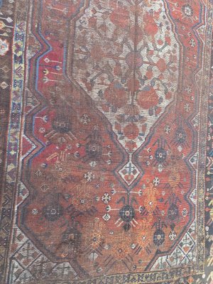 Antique Distressed Shiraz Rug-YMM-1062191