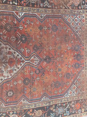 Antique Distressed Shiraz Rug-YMM-1062191