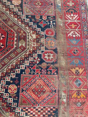 Antique Distressed Shirwan Daghistan Rug-YMM-1079828