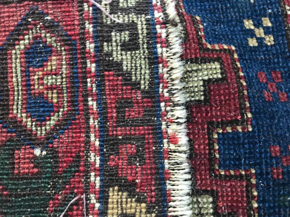 Antique Distressed Shirwan Rug