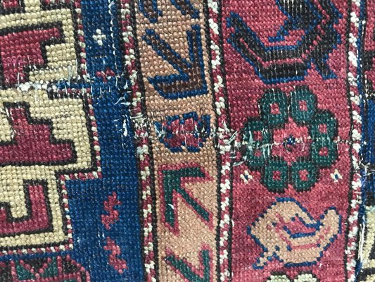 Antique Distressed Shirwan Rug-YMM-1061799