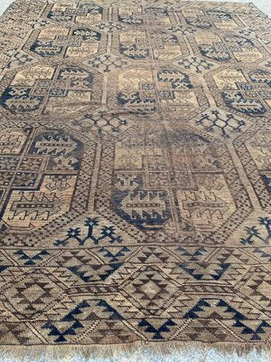 Antique Distressed Turkmen Afghan Rug-YMM-1139896