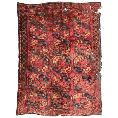 Antique Distressed Turkmen Ersari, 19th Century-YMM-1062134