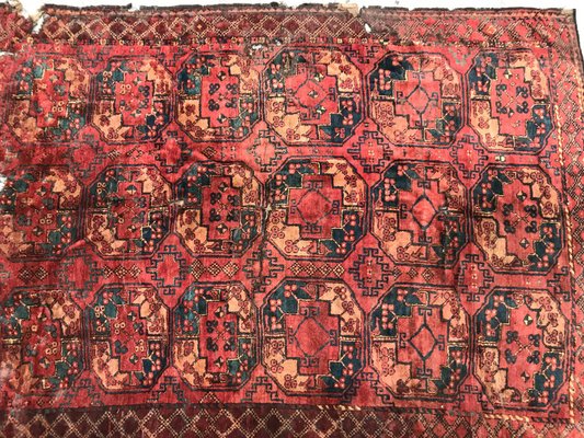 Antique Distressed Turkmen Ersari, 19th Century-YMM-1062134