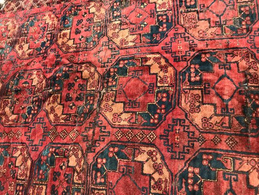 Antique Distressed Turkmen Ersari, 19th Century-YMM-1062134