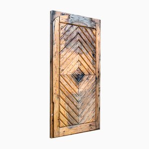 Antique Door with Chevron Design-VEI-2021265