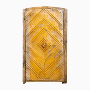 Antique Door with Chevron Design-VEI-2021278