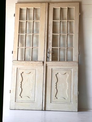 Antique Doors in Pine, Set of 2-ALG-1348390