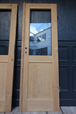 Antique Double Door in Pine, 1890s-TAT-1767896