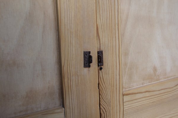 Antique Double Door in Pine, 1890s-TAT-1767899