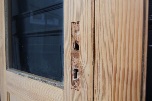 Antique Double Door in Pine, 1890s-TAT-1767896