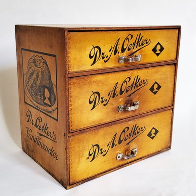 Antique Dr Oetker Advertising Box, 1930s-RSE-2015903