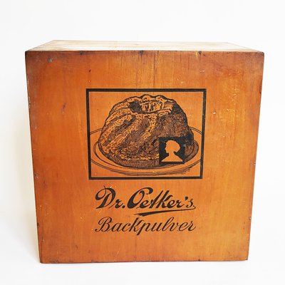 Antique Dr Oetker Advertising Box, 1930s-RSE-2015903