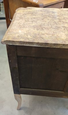 Antique Dresser in Marble and Wood, 1800s-RFP-1398488