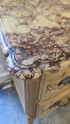 Antique Dresser in Marble and Wood, 1800s-RFP-1398488