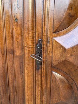 Antique Dutch Baroque Light Oak Cupboard or Cabinet, 18th Century-NOU-1743103